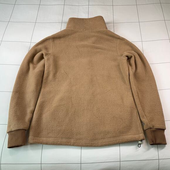 REI Co-Op Jacket Womens Small Mocha Taupe Groundbreaker Fleece Full Zip Warm - Picture 2 of 9